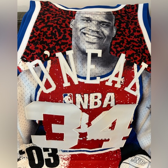 $150 Mitchell & Ness Shaquille O'Neal All Star 2003 Swingman Jersey Men’s Sz M - Picture 6 of 6